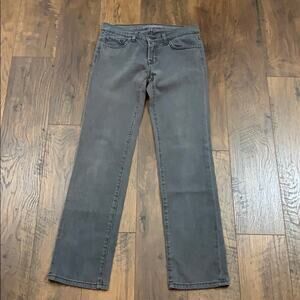 J Brand Gray Straight Leg Jeans